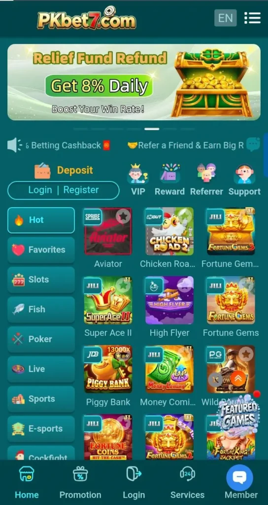 PKbet7 Game Download