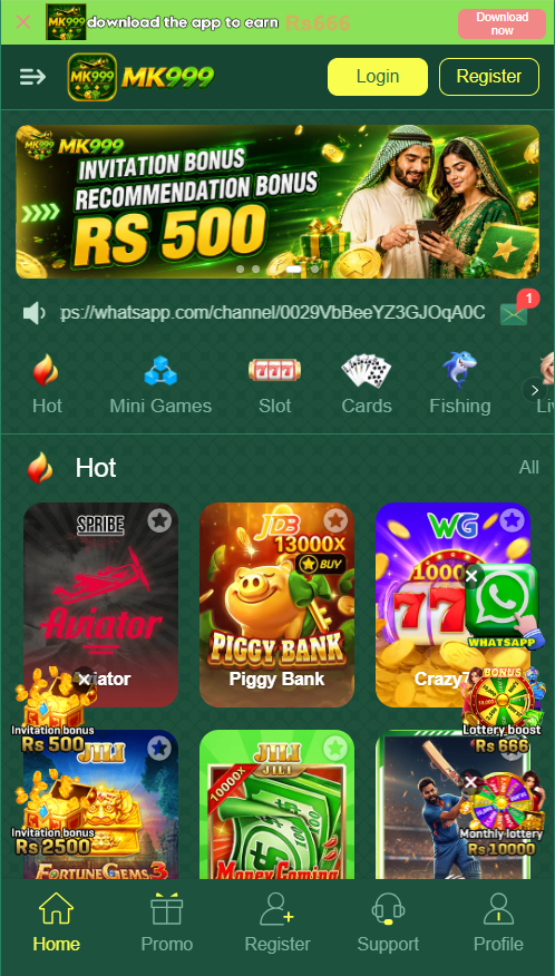 Download MK999 Game for Android – Real Earning Game (MK999)